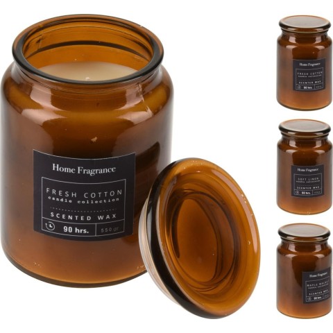 VASO CON CERA PROFUMATA 13CM 3